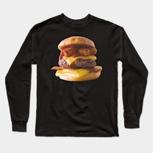 Burger Delicious Long Sleeve T-Shirt
